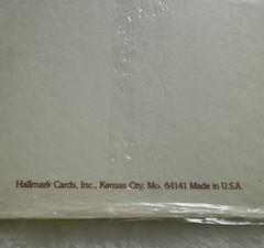 NEW Vintage 1984 SEALED Hallmark Razzle Dazzle Foil Stickers Holiday Christmas