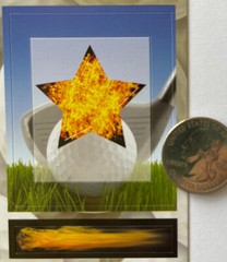 GOLF BALLS Cardstock Stickers (22pc)Scrappin’ Sports•Game•Par •Players•PGA Tours