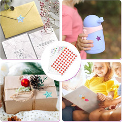 3000 PCS Star Stickers, 0.6″ Sparkly Holographic Stickers, Kids Rewards
