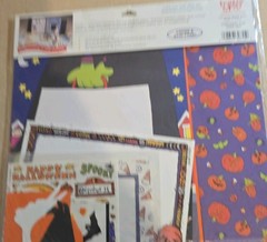 Vintage Frances Meyer Inc Memories Scrapbooking Kit Halloween XMas School