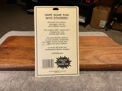 VINTAGE 80s HALLMARK STICKERS SPORTS UNOPENED ORIGINAL PACKAGE 1989