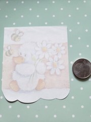 9 assorted Vintage 80’s Retro Stationery Memo Sheets lot, Dog Teddy