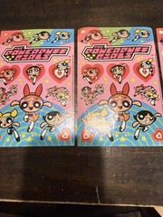 PowerPuff Girls Stickers Sheets 1999 Vintage