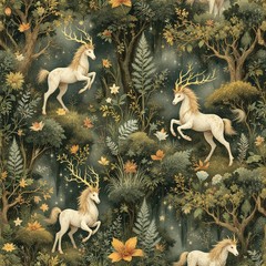 Unicorn Decoupage Rice Paper For Ornament-Wood Art A4 1 Sheet