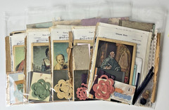 40+ Pieces Vintage Ephemera Book Pages Junk Journal Paper Pack – Mystery Pack