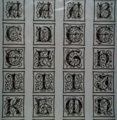 Alphabet 72 Letters 2 Iron-On Transfer Sheets 4-1/2 x 8 Inches each NIP