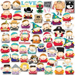 SOUTH PARK CARTMAN DIE CUT VINYL 50 CT STICKER PACK