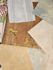 50+ Lot Of Wallpaper Samples, Napkins & Craft Paper For Collage, Junk Journals