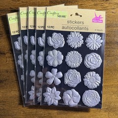Large (75 Items!!!) Crafting/Scrapbooking Bundle-Stickers Tools Iron-Ons NEW