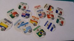 Pre Cut One Inch Bottle Cap Images 2014 Soccer Olympics Mix Free Ship
