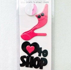 Love To Shop Brad Buddies Hot Off The Press Shoe Purse Scrapbooking Card Making