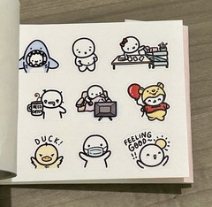 Once More With Love Mini Sticker Book Vol. 8 “Favourites Part 2” OMWL Stickers