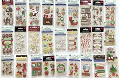 YOU CHOOSE – RARE & RETIRED COLLECTABLE CHRISTMAS HOLIDAY 3D Stickers -SANDYLION