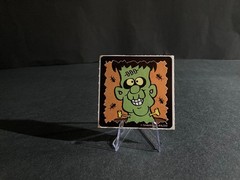 HALLOWEEN STICKER «GLOW IN THE DARK» (5 TOTAL) PUMPKIN 🎃 Trick or Treat 👻