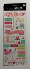 Me & My Big Idea Mambi Sticks-Baby Boy, Girl, Love, Faith, Birthday-U Choose