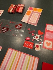 Misc. Scrapbooking Embellishments & Stickers: Valentine’s Day Themed Items, NEW