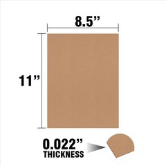 Cardboard Sheets, Chipboard, Paperboard .030 Thick – Cardboard Paper, Inserts…