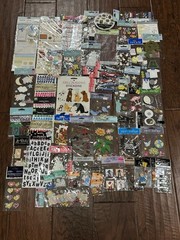 Lot Of 58 Jolee’s Boutique Scrapbooking Stickers Birthday Baby Wedding Animal