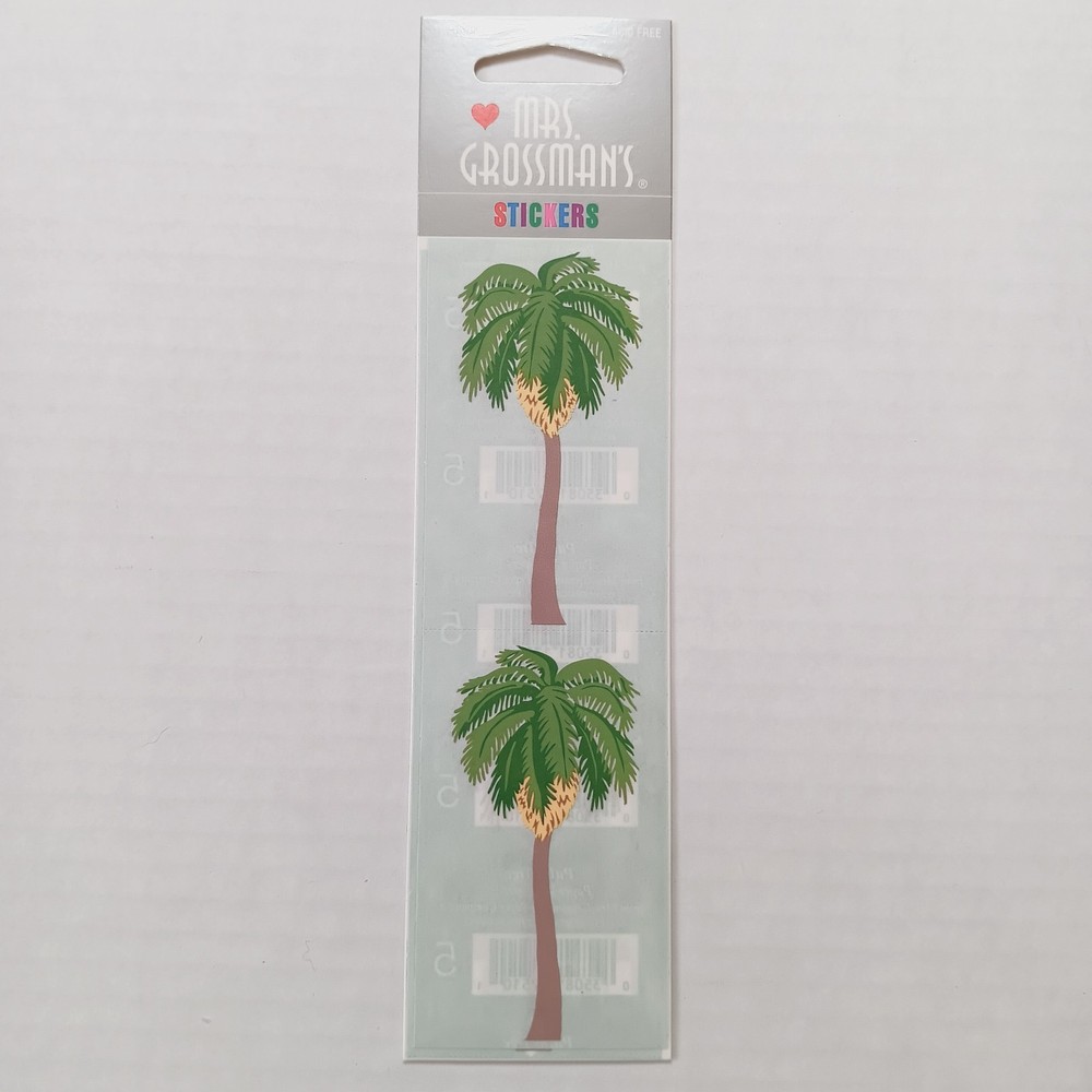 Mrs. Grossman’s Whisper Palm Tree Stickers – 2 Sheets