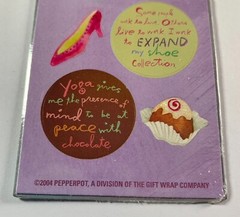 Lot of 9 The Gift Wrap Company Stickers Phrases Sports Birthday 2004 Vintage New