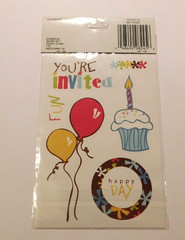 Keepsake Essentials Stickers Lot 2 Sheets Package ~Birthday Wish~ Creativity Inc