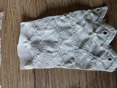 Fabric White Neutral Lace Trim Doily Slow Stitch Junk Journal 20pcs Hand cut