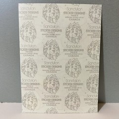 Vintage Sandylion Mother Of Pearl Ocean Stickers Whales Dolphin Fish & More