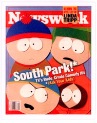 South Park Newsweek Cover Sticker (Reproduction)