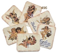 Handmade Junk Journal Tags Ephemera Scrapbook Embellishments