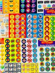 Mixed Scents | Scratch and Sniff Stickers Desserts Fruits Candy Animals Rewards