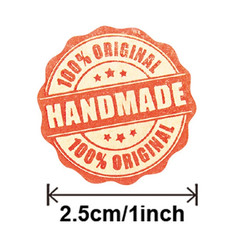 100pcs Handmade Stickers Labels for Gift Packaging Scrapbook Decoration