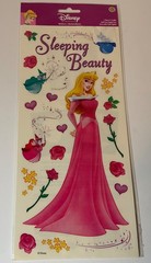 Lot Disney Theme Stickers New (5) & Card (1) Princesses, Peter Pan, Cinderella