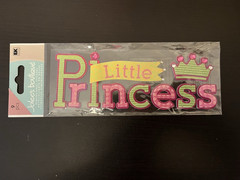 Jolee’s Dimensional Little Princess Stickers Glitter Pink Green-NEW
