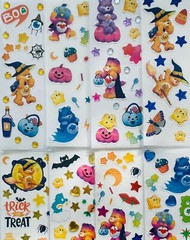 100 Random Disney Princess Good and Evil Queen Halloween Stickers Aurora Aladdin