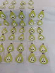 11 (4 Peice) Packages Pear Fruit 3D Dimensional Stickers Scrapbooking Michael’s