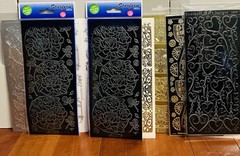 Asian Theme Cardmaking Stickers LOT. This Includes a Great Variety of 40 Sheets￼