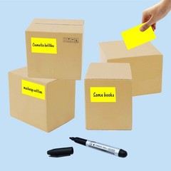 PARLAIM 3 x 5 inch Rectangle Sticker Labels, 250PCS Adhesive Color Coding Sti…