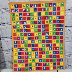 Scrapbooking Stickers Alphabet Letters ABCs Lot Of 6 New Complete Sheets
