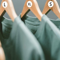 Clothing Size Sticker Labels S-3XL – 3500 PCS 7/8” Size Stickers, Self Adhesi
