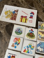 Peyo Smurfs Stickers Lot of 17 Vintage 80s new