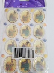 Sealed American Greetings Stickers Sheet Easter Bunny Rabbit Egg Stickety-Do-Da