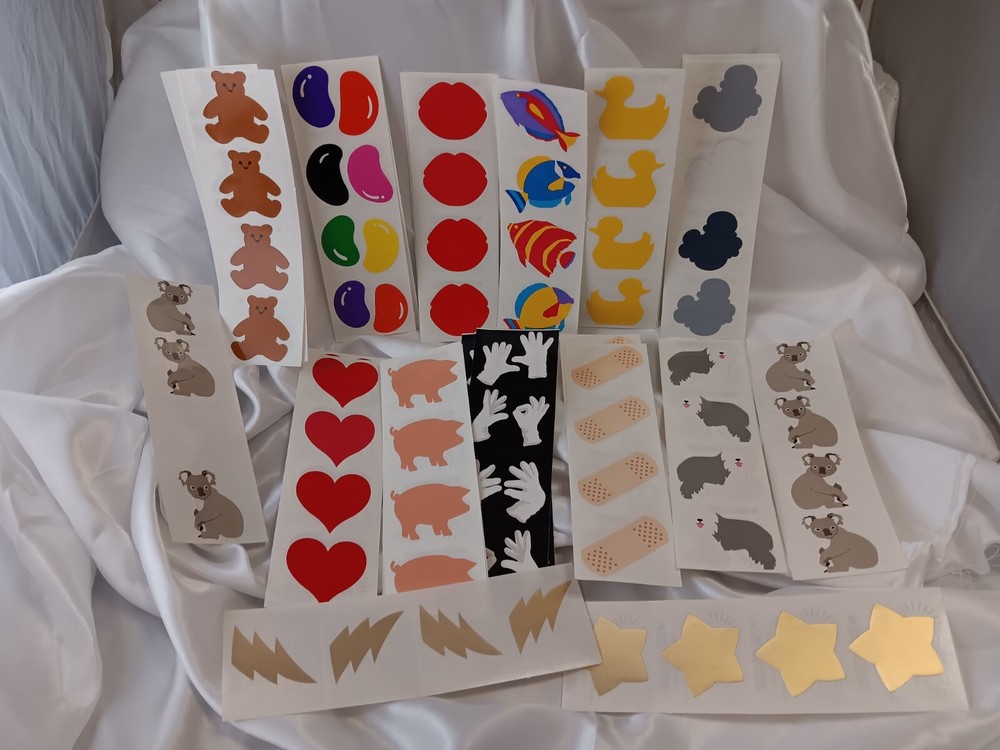 Mrs. Grossman’s – Sticker Strip Vintage 20th Commemorative Collection 1979-1999