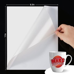 Glossy Vinyl Sticker Paper 240 Sheets for Inkjet/Laser