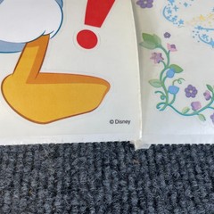 Vintage Sandylion Disney Sticker Sheets Tinker Bell Donald Pluto Big Unused