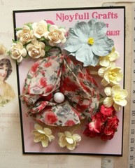 RED GRAY & CREAM – 17 Flowers & Roses 5 Tones 5 Styles PAPER & SILK 20-70mm VA1