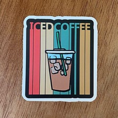 COFFEE Stickers, 20pcs, cafe, coffee lovers beverage, decals, FREE Shipping*