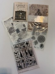 CoraCreaCrafts Junk Journal Scrapbooking Lot Treasure Box Pirates Travel Geology