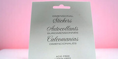 Punch Studio Dimensional Stickers SISTER New Package Crafting Scrapbooking Gift