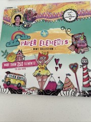 Art by Marlene Studio Light paper Elements Collage Paper Quotes Die Cuts
