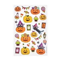 Halloween Fun Puffy Stickers Planner Supply Party Crafts Ghost Witch Pumpkin
